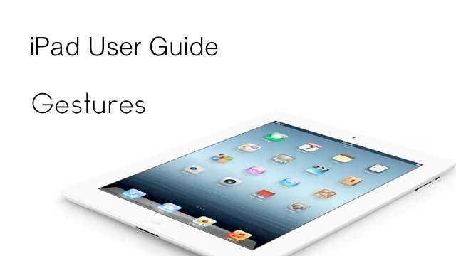 iPad-User-Guide-Gestures