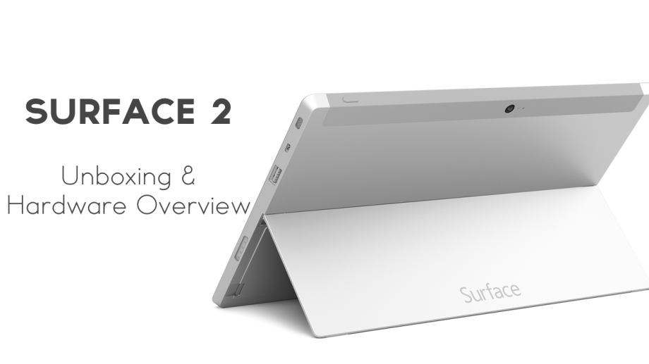 Surface 2 unboxing and hardware overview