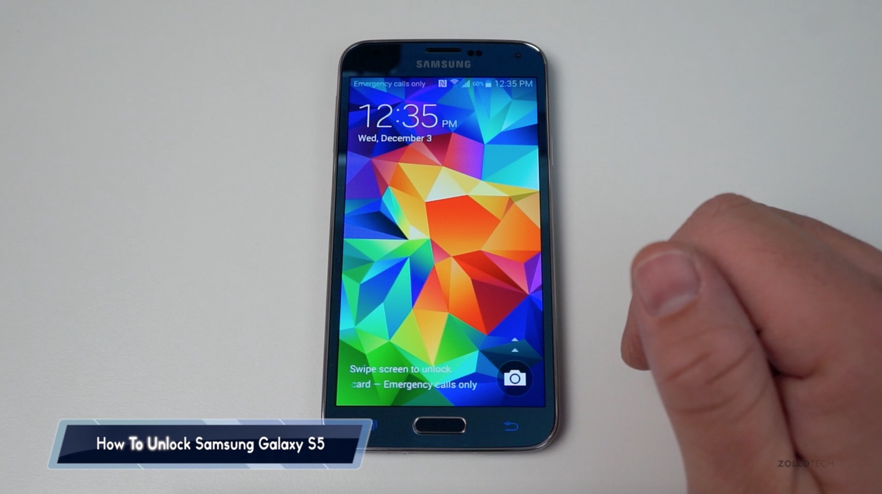 How To Unlock Samsung Galaxy S5