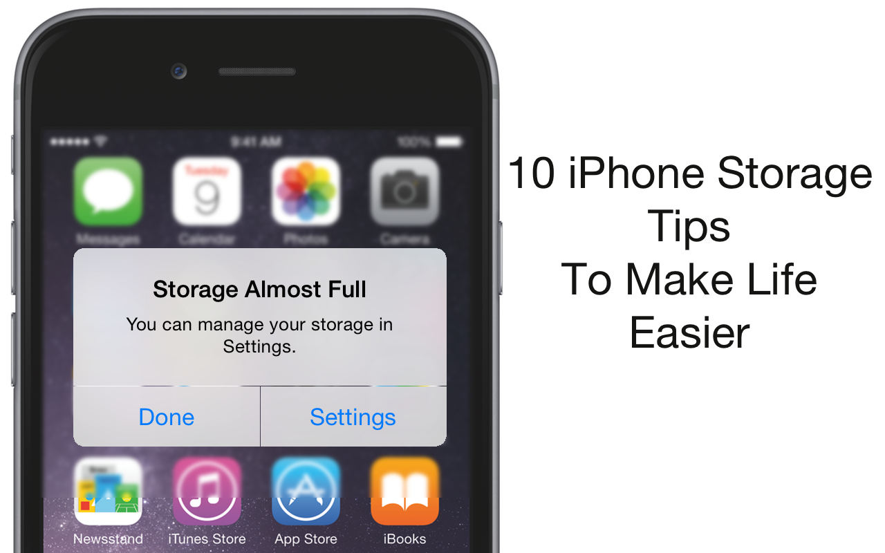 10 iPhone Storage Tips To Make Life Easier