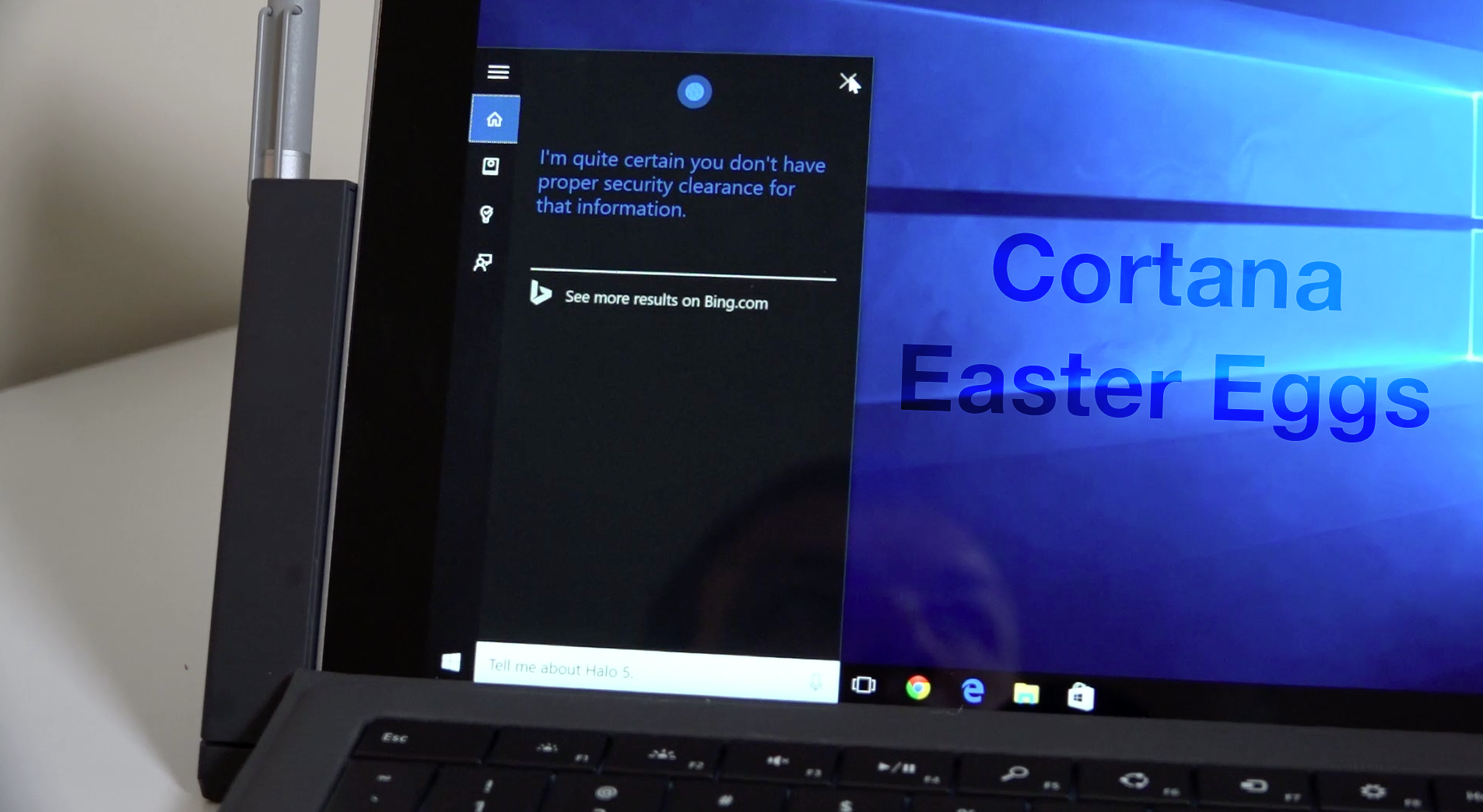 Windows 10 – Cortana Easter Eggs