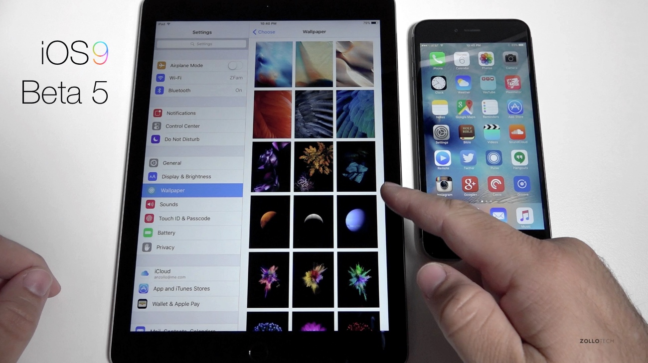 iOS 9 Beta 5 – What’s New