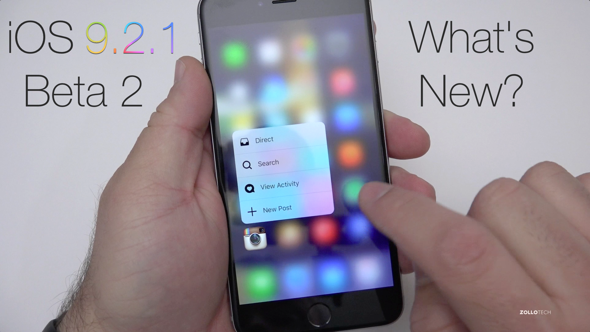 iOS 9.2.1 Beta 2 – What’s New?