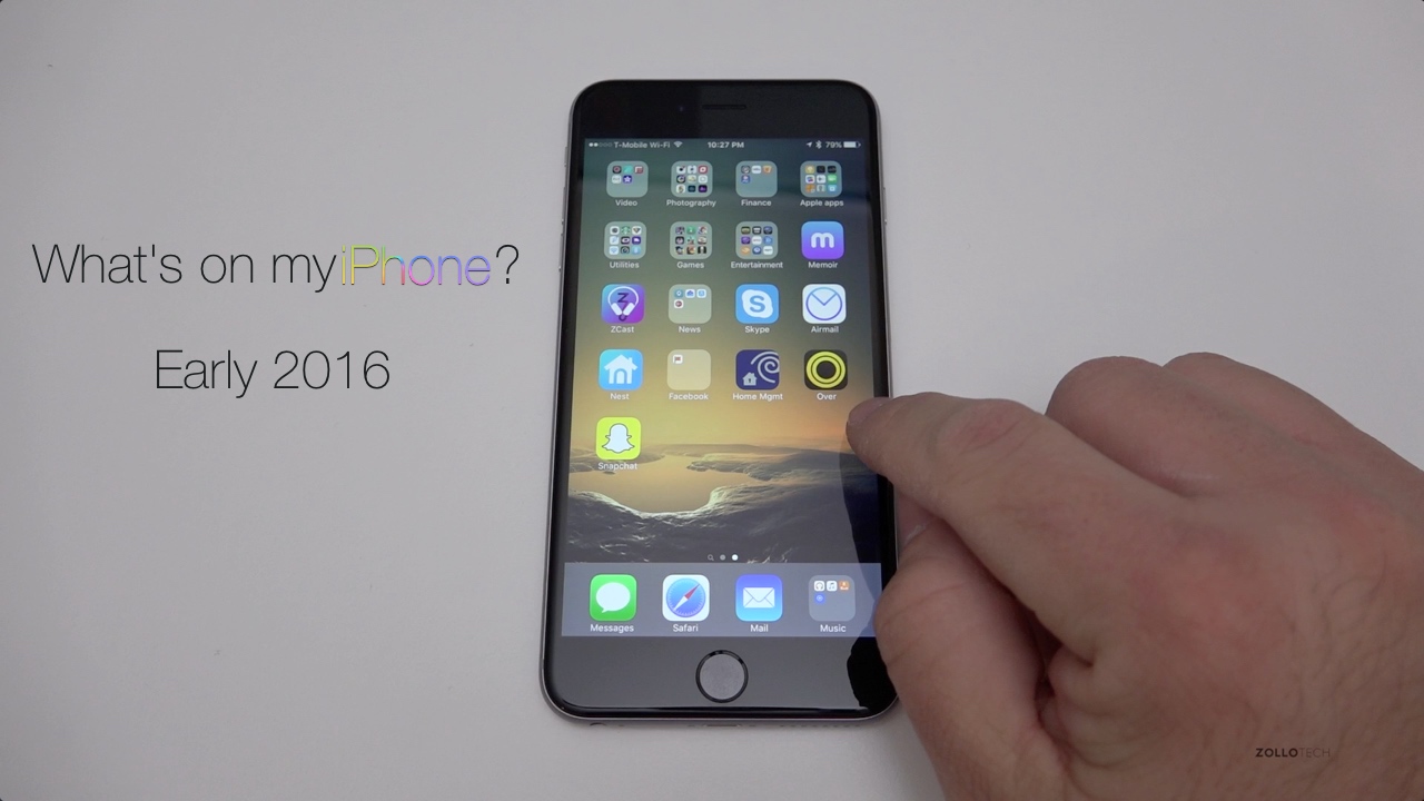 What’s on my iPhone – Early 2016