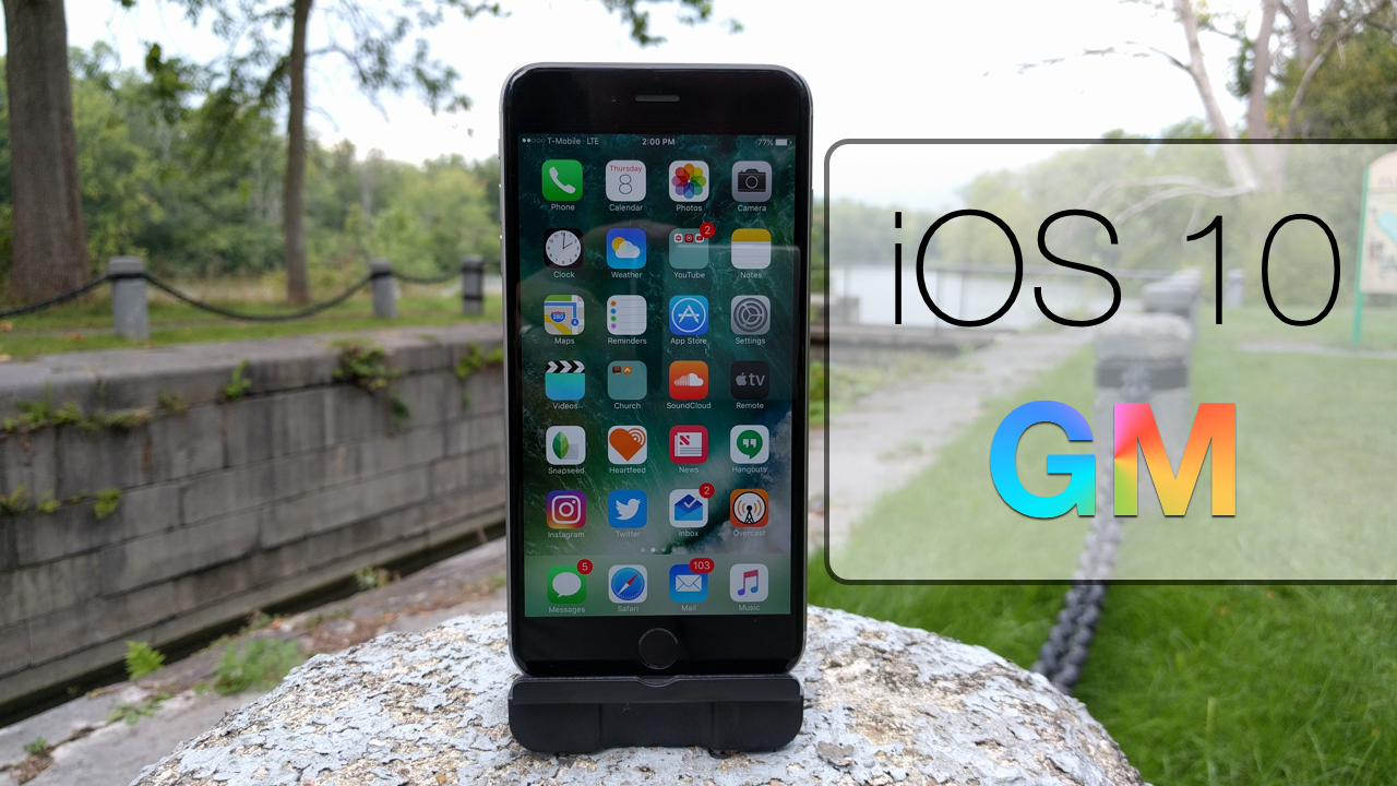 iOS 10 GM – What’s New?