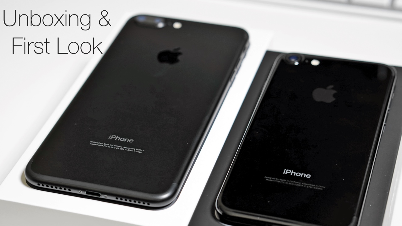 iPhone 7 & 7 Plus – Unboxing and First Look