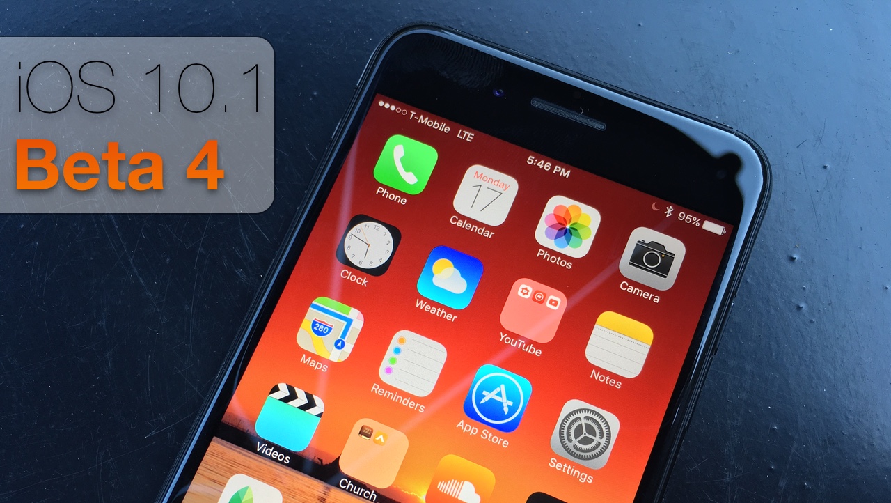 iOS 10.1 Beta 4 – What’s New?