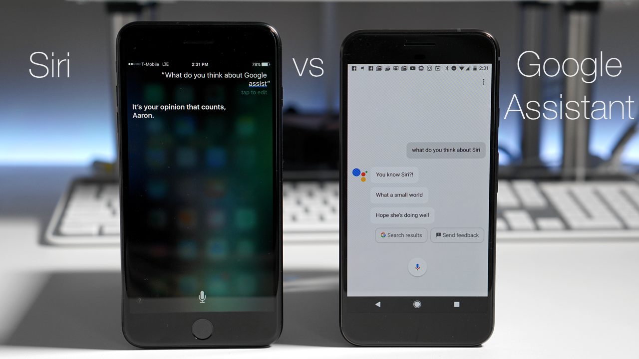 Google Assistant vs Siri – Late 2016 Edition