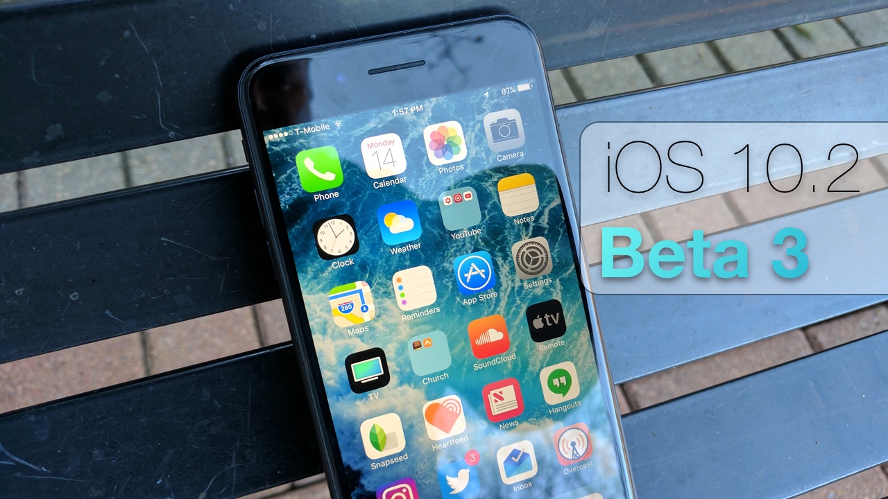 iOS 10.2 Beta 3 – What’s New?