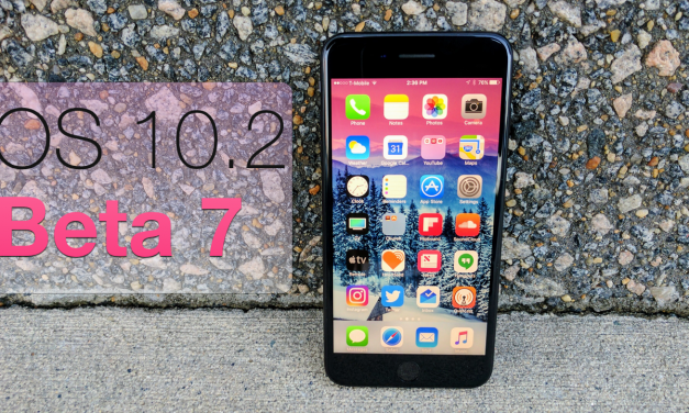 iOS 10.2 Beta 7 – What’s New?