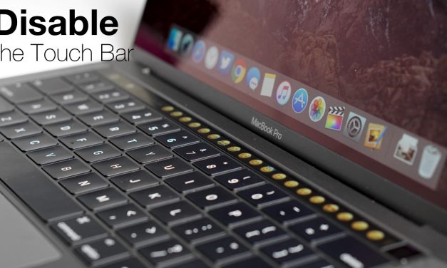 How to Disable the Touch Bar on a MacBook Pro