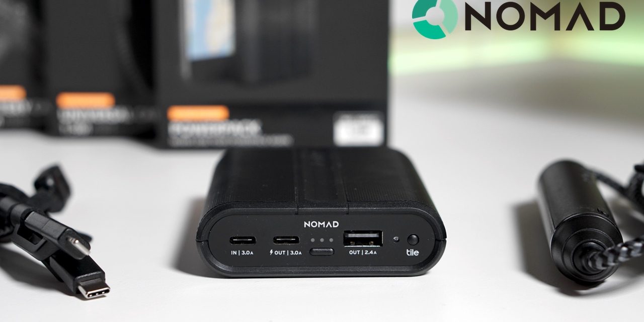 NOMAD iPhone and Android Cable and Battery Pack