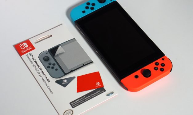 Official Nintendo Switch Screen Protector – Not So Great