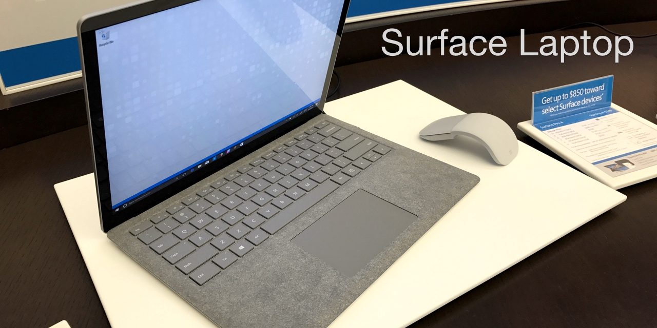 Surface Laptop – First Look