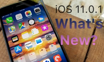 iOS 11.0.1 is Out! – What’s New?