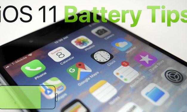 iOS 11 Battery Tips