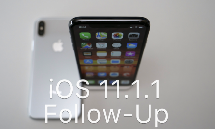 iOS 11.1.1 –  Follow-up