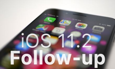 iOS 11.2 – Follow-up