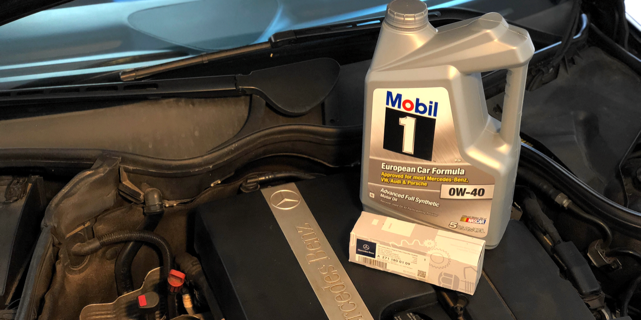 How to change oil in a Mercedes C230K W203 M271