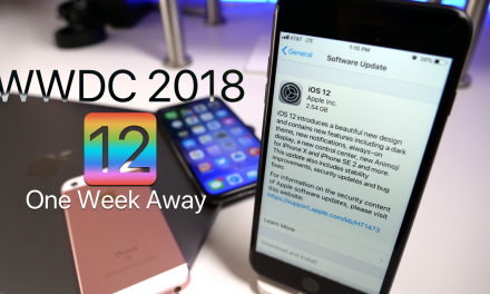 iOS 12 and WWDC 2018 – One Week Away