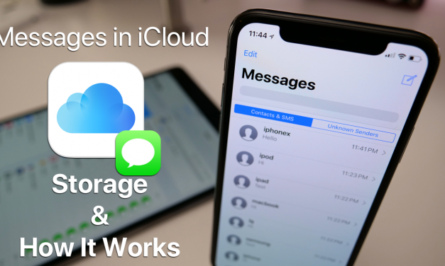 Messages in iCloud – Storage and How It Works