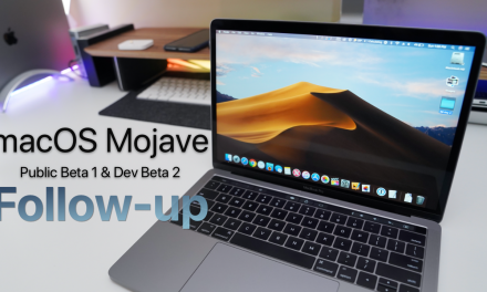 macOS Mojave Public Beta 1 & Dev Beta 2 – Follow-up