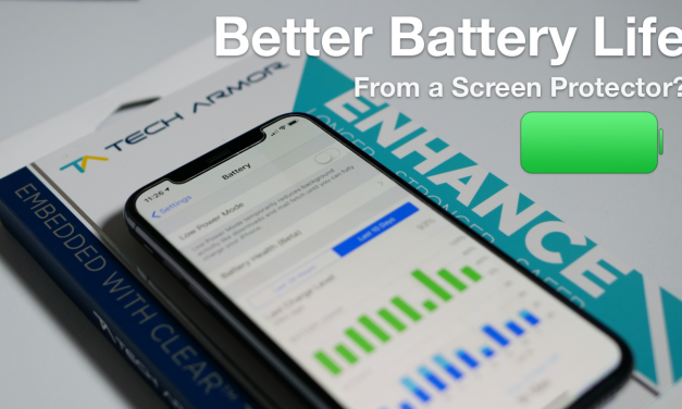 Better Battery Life from a Screen Protector and more?