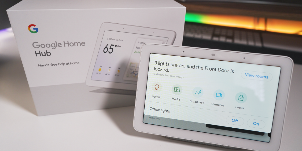 Google Home Hub – Unboxing and Review