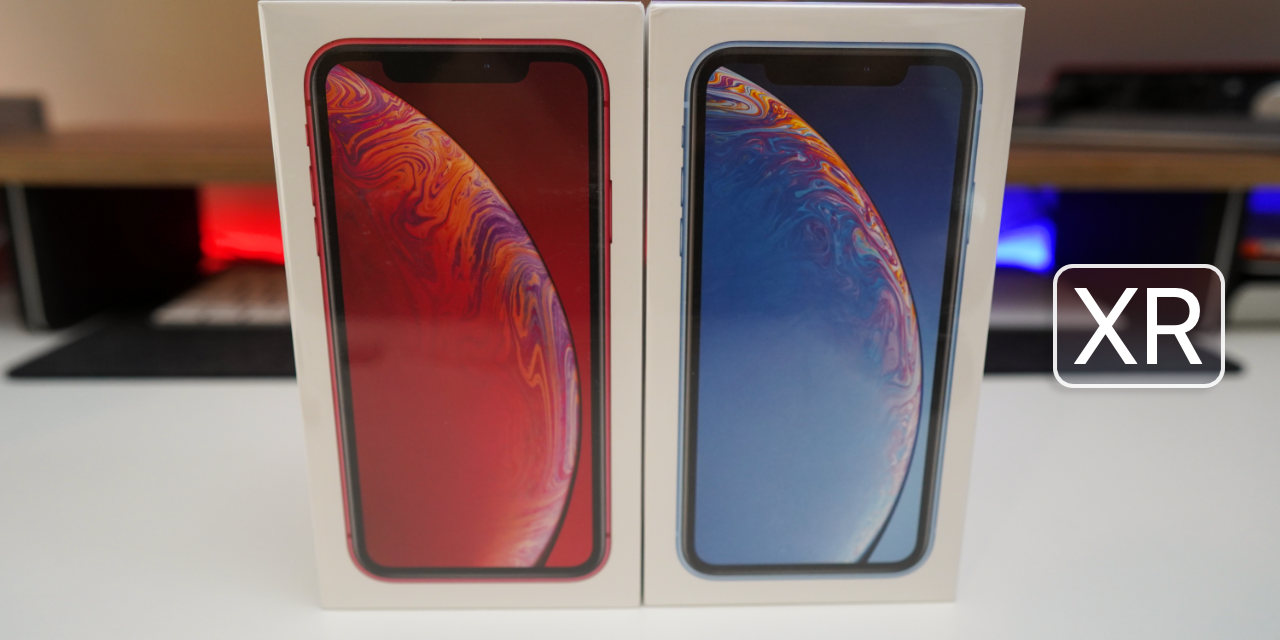 iPhone XR – Unboxing, Setup and Display Comparison