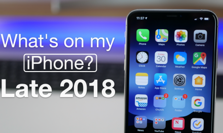What’s on my iPhone? – Late 2018