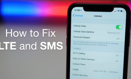 How To Fix LTE and SMS Issues on iOS 12.1.2 and Newer