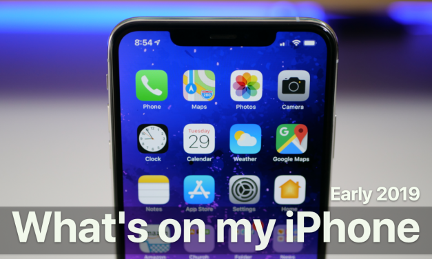 What’s on my iPhone? – Early 2019