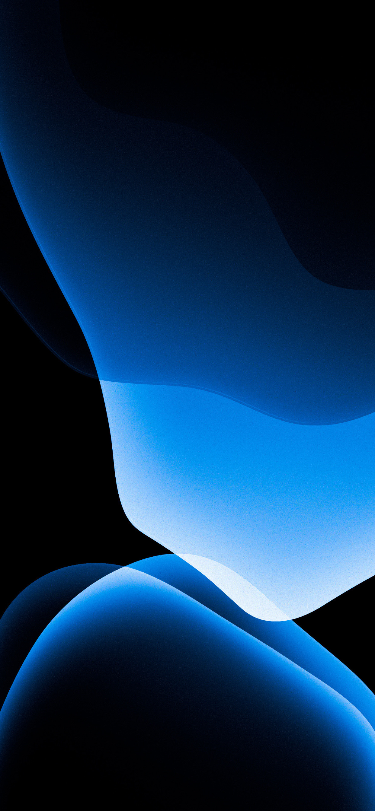 iPadOS Wallpaper 4K Stock Blue Abstract 1550