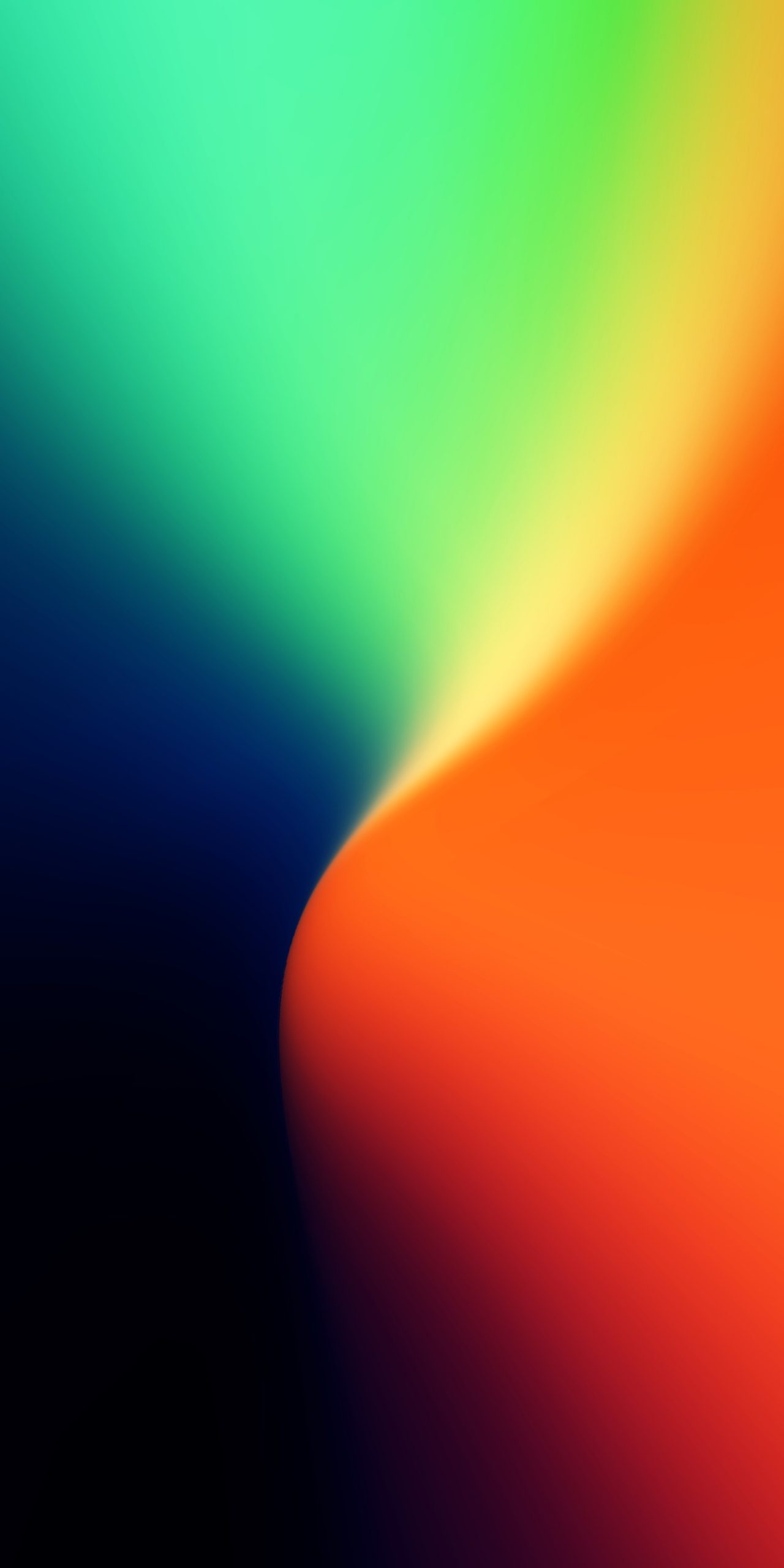 Gradient blue, orange, green and yellow by @Ongliong11 | Zollotech