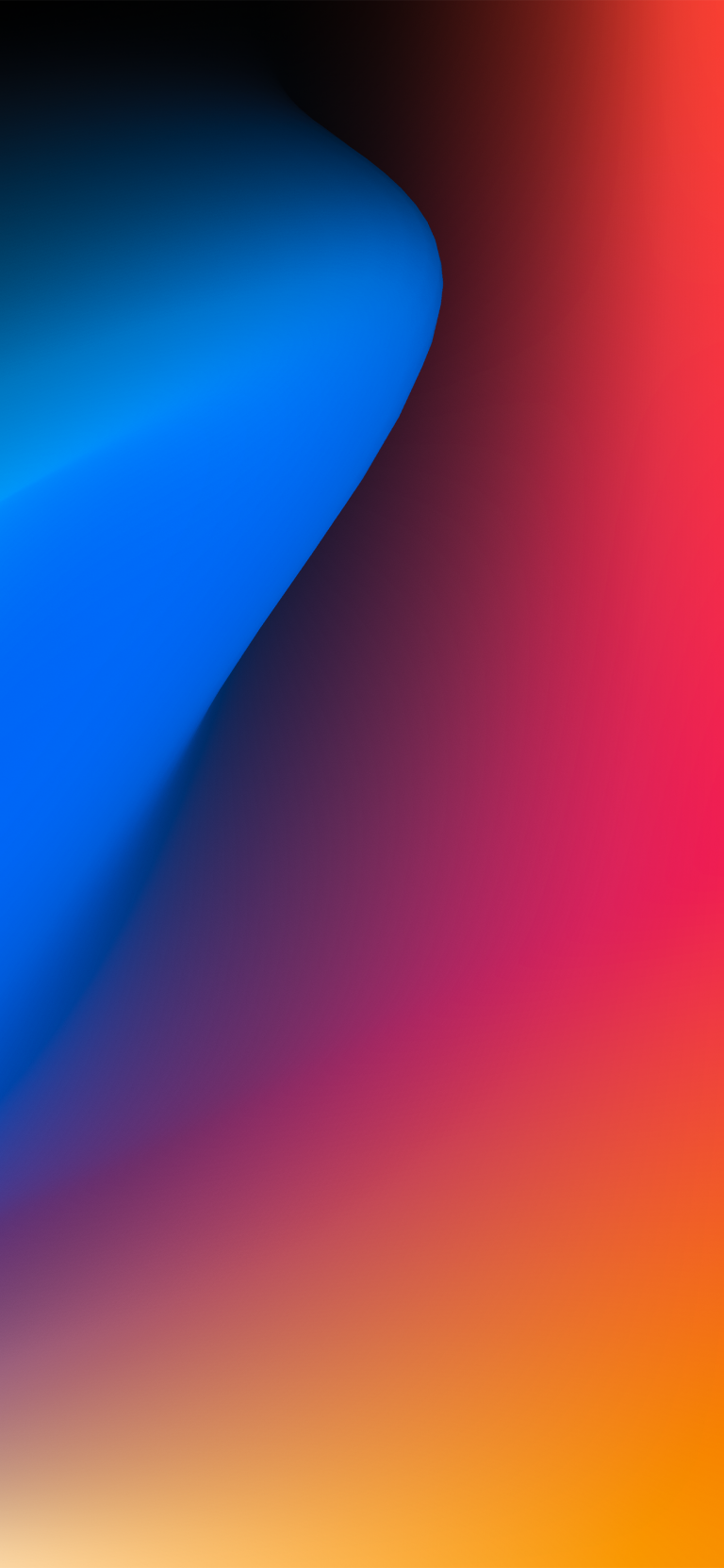 iOS 15 blue to red gradient swoosh by Hk3ToN | Zollotech