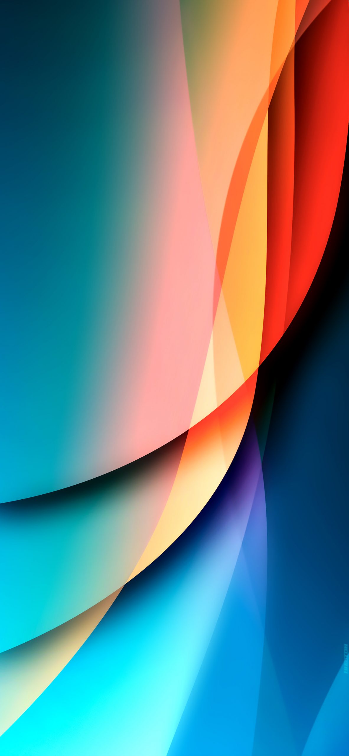 Gradient Wave IOS 16 Wallpaper: Biến chiếc điện thoại của bạn thành một tác phẩm nghệ thuật với những hình nền Gradient Wave IOS